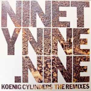 Image of Front Cover of 4525212E: 2xLP - KOENIG CYLINDERS, NinetyNine.Nine - The Remixes (Exacta.udio; EXACTA001, Germany 2002, Picture Sleeve)   VG+/VG