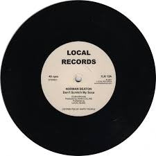 Image of Front Cover of 4515252C: 7" - NORMAN BEATON, Don't Scratch My Soca (Local Records; 7LR 13, UK 2021, Company Sleeve, Solid Centre / Limited Edition of 219) A few marks on disc. Light creases on sleeve  VG/VG+