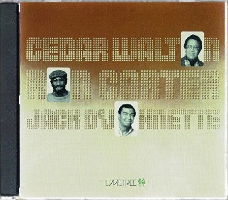 Image of Front Cover of CD - VG+/VG+ - CEDAR WALTON, RON CARTER, JACK DEJOHNETTE, Cedar Walton / Ron Carter / Jack DeJohnette (Limetree Records; MCD 0021, Netherlands 1986, Jewel Case, Booklet), ,  - 4535137E