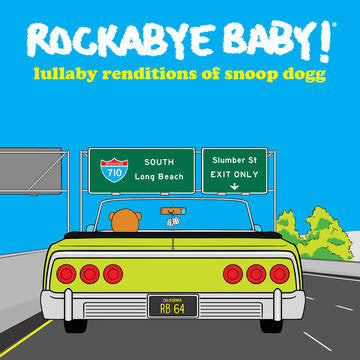Image of Front Cover of 4525222E: 12" - LEO FLYNN, Rockabye Baby! (Lullaby Renditions Of Snoop Dogg) (Rockabye Baby!; LP 9739, US 2019, Yellow Vinyl) Sleeve in shrinkwrap (opened).  EX/EX