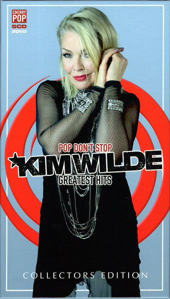 Image of Front Cover of 4555166S: 5xCD - KIM WILDE, Pop Don't Stop - Greatest Hits (Cherry Pop; PPOPBOX223, Europe 2021, Box Set, Collector's Edition) sealed - tiny storage wear to box  EX/M