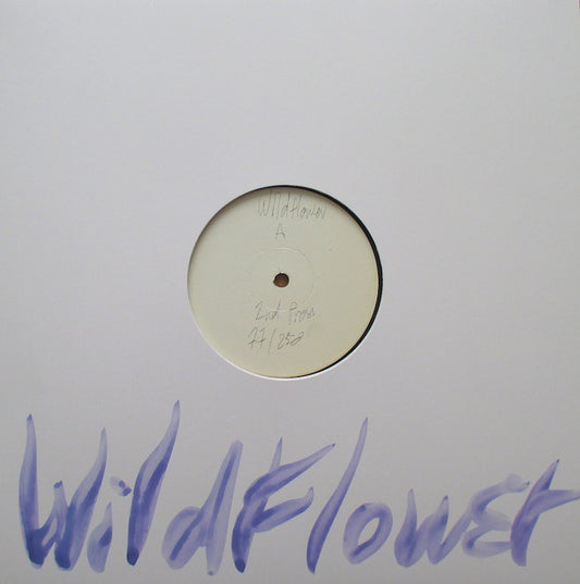 Image of Front Cover of 4545291S: LP - WILDFLOWER, Wildflower (Ill Considered Music; STACLP001, UK 2017, White Label, Plain Sleeve With Painted Name, Limited Edition, Numbered, White Label, Stereo, 2nd Pressing)   VG+/VG+