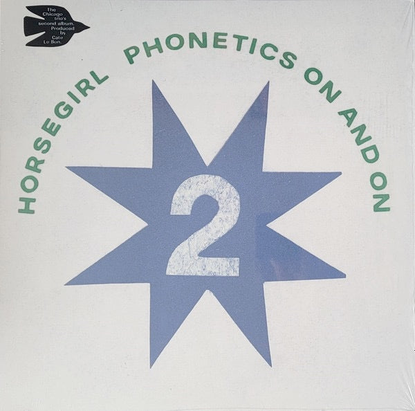 Image of Front Cover of 4755111S: LP - HORSEGIRL, Phonetics On And On (Matador; , Europe 2025, Insert, Black Vinyl)   NEW/NEW
