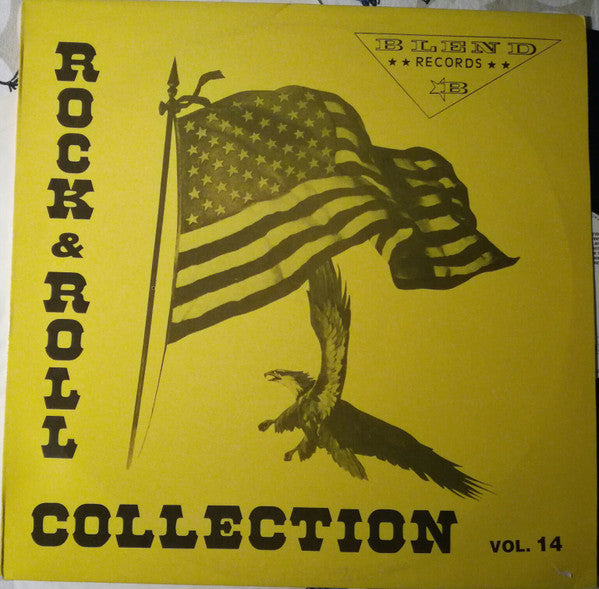 Image of Front Cover of 4525177E: LP - VARIOUS, Rock & Roll Collection Vol. 14 (Blend; BLR 82014, Belgium 1985) Hairlines and surface marks. Faint ring wear and creasing.   VG/VG