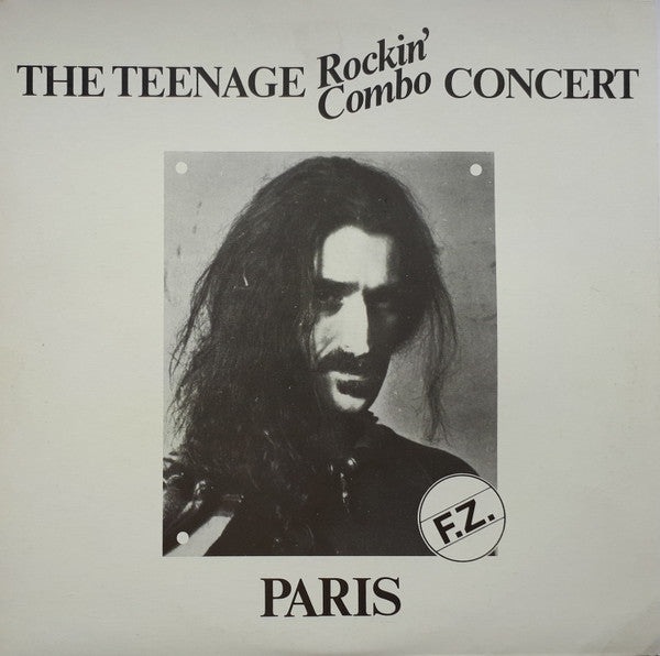 Image of Front Cover of 4515294C: LP - FRANK ZAPPA, The Teenage Rockin' Combo Concert Paris (11 Records; FZ 001,  1980s, Limited Edition, Unofficial Release)   VG/VG