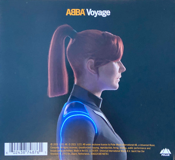 Image of Back Cover of CD - M/M - ABBA, Voyage (Polar; 00602438748761, Europe 2021, Digipak), ,  - 4535152E