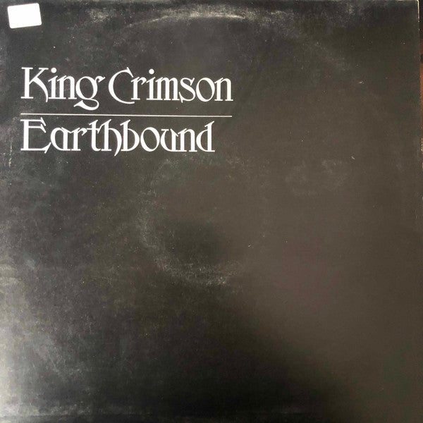 Image of Front Cover of LP - VG/VG - KING CRIMSON, Earthbound (Island Records; HELP 6, UK 1972), Light Marks On Back Sleeve,  - 3046169S