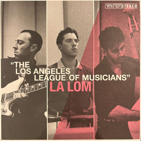 Image of Front Cover of 4515406C: LP - LA LOM, The Los Angeles League Of Musicians (Verve Records; 602465743548, Europe 2024, Insert) Shrink-wrap  VG+/VG+