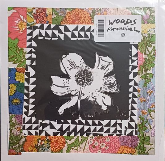 Image of Front Cover of 4525375E: LP - WOODS, Perennial (Woodsist; WOODSIST107, US 2023, Insert) Paper scuffs.   VG+/VG+