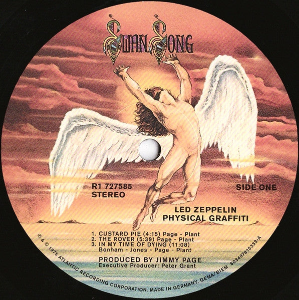 Image of Label Cover of 4545346S: 3xLP - LED ZEPPELIN, Physical Graffiti (Swan Song; R1 727585, Worldwide 2025 Reissue, Die Cut Sleeve, 3 Inners & Insert, Poster, 50th Anniversary Edition) Opened Instore, Still In Stickered Shrinkwrap  EX/EX