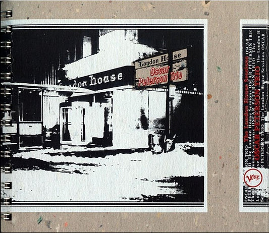 Image of Front Cover of 4515444C: 5xCD - THE OSCAR PETERSON TRIO, The London House Sessions (Verve Records; 314 531 766 2, US 1996, Ring-bound Book Sleeve) Minor Shelf Wear  VG/VG+