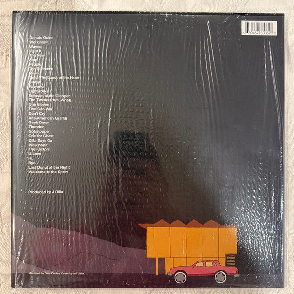 Image of Back Cover of 0116201C: 2xLP - J DILLA, Donuts (20th Anniversary Audiophile Edition) (Stones Throw Records; STH2126-10LP, Europe 2025 Reissue, Double 180 Gram Vinyl Cut at 45RPM. Deluxe Art Printed Stoughton Sleeve. Anniversary Audiophile Edition)   NEW/NEW