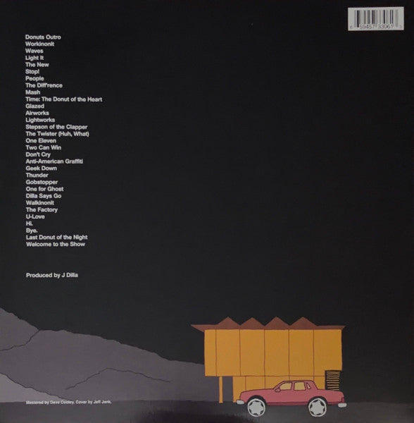 Image of Back Cover of 2xLP - NEW/NEW - J DILLA, Donuts (20th Anniversary Audiophile Edition) (Stones Throw Records; STH2126-10LP, Europe 2025 Reissue, Double 180 Gram Vinyl Cut at 45RPM. Deluxe Art Printed Stoughton Sleeve. Anniversary Audiophile Edition), ,  - 6036056E