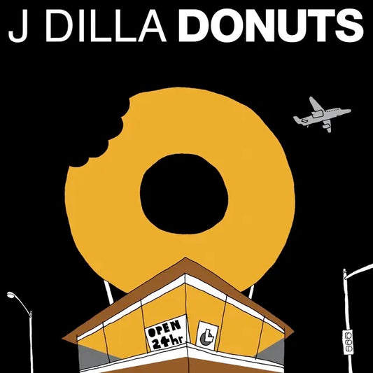 Image of Front Cover of 4815176C: 2xLP - J DILLA, Donuts (20th Anniversary Audiophile Edition) (Stones Throw Records; STH2126-10LP, Europe 2025 Reissue, Double 180 Gram Vinyl Cut at 45RPM. Deluxe Art Printed Stoughton Sleeve. Anniversary Audiophile Edition)   NEW/NEW