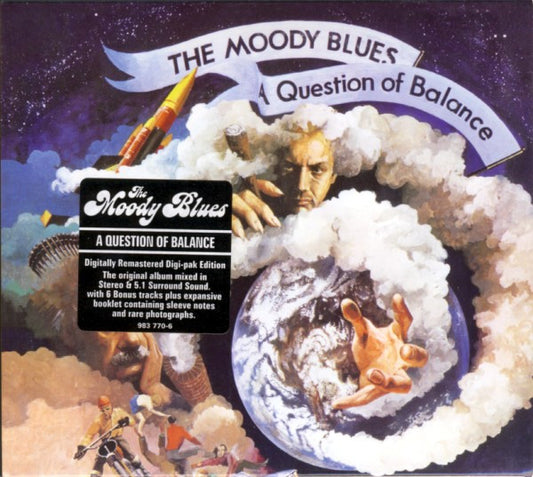 Image of Front Cover of 4635019E: LP - THE MOODY BLUES, A Question Of Balance (Threshold; 983 770-6, UK, Europe & US 2006, Digipak, Booklet, SACD)   VG+/VG+
