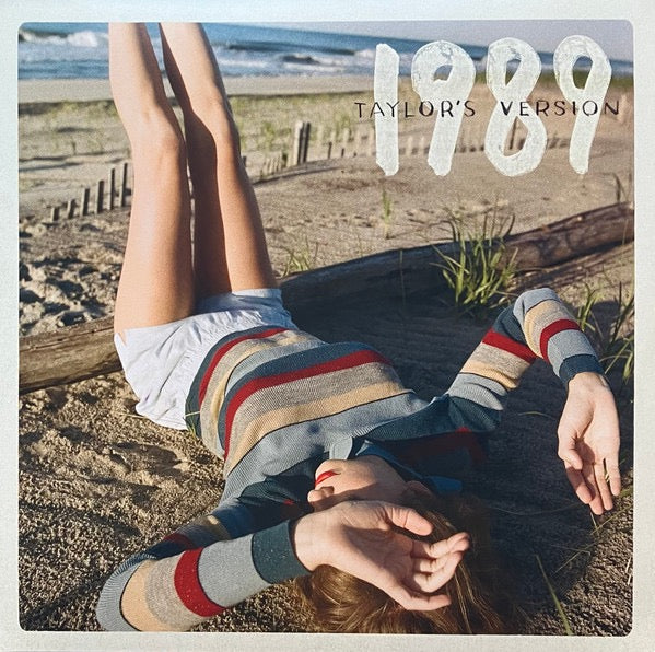 Image of Front Cover of 2xLP - VG+/VG+ - TAYLOR SWIFT, 1989 (Taylor's Version) (Republic Records; 0245554217, Worldwide 2023, Gatefold, 2 Inners, Sunrise Boulevard Yellow Vinyl), Hype sticker on plastic outer.,  - 2416290C
