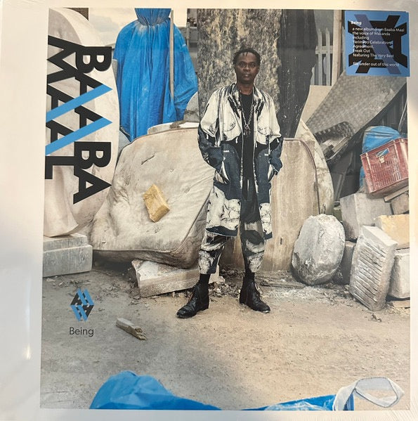 Image of Front Cover of LP - VG+/VG+ - BAABA MAAL, Being (Atelier Live; MA0381LP, UK 2023), Still In Stickered Shrinkwrap,  - 4615114C