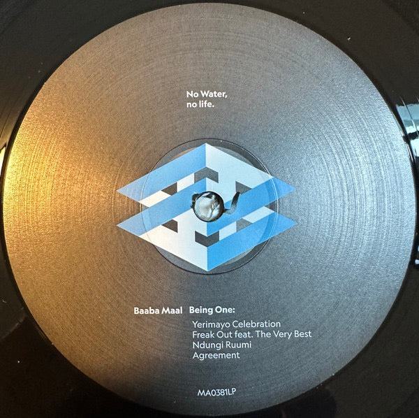 Image of Label Cover of LP - VG+/VG+ - BAABA MAAL, Being (Atelier Live; MA0381LP, UK 2023), Still In Stickered Shrinkwrap,  - 4615114C