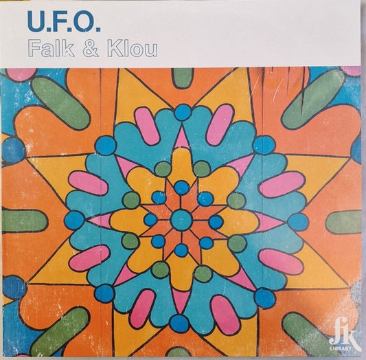 Image of Front Cover of 4615115C: 12" - FALK & KLOU, U.F.O. (Before I Die; BID004, UK 2023, Picture Sleeve) Light marks only.  VG/VG