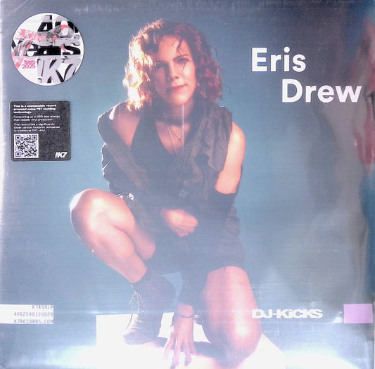Image of Front Cover of 4655034S: 2xLP - ERIS DREW, DJ-Kicks: Eris Drew (!K7; K7459LP, Germany 2025, Gatefold, Card)   NEW/NEW