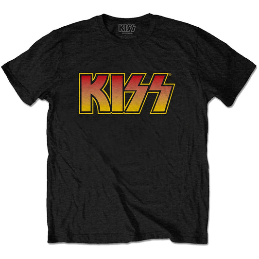 Image of Front Cover of Accessories - NEW/NEW - KISS, Logo T Shirt M (, UK ), ,  - 4615285C
