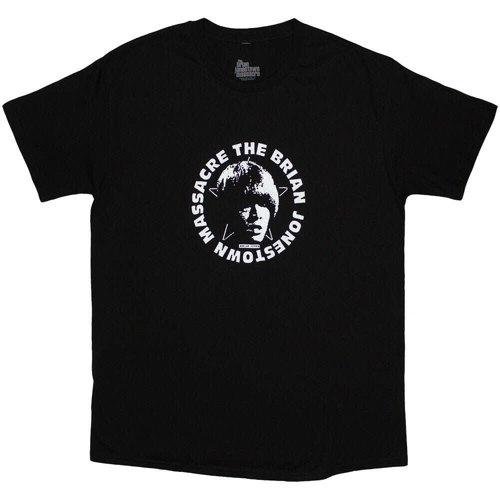 Image of Front Cover of 4615180C: Accessories - BRIAN JONESTOWN MASSACRE, White Logo T-Shirt XL (,  )   NEW/NEW