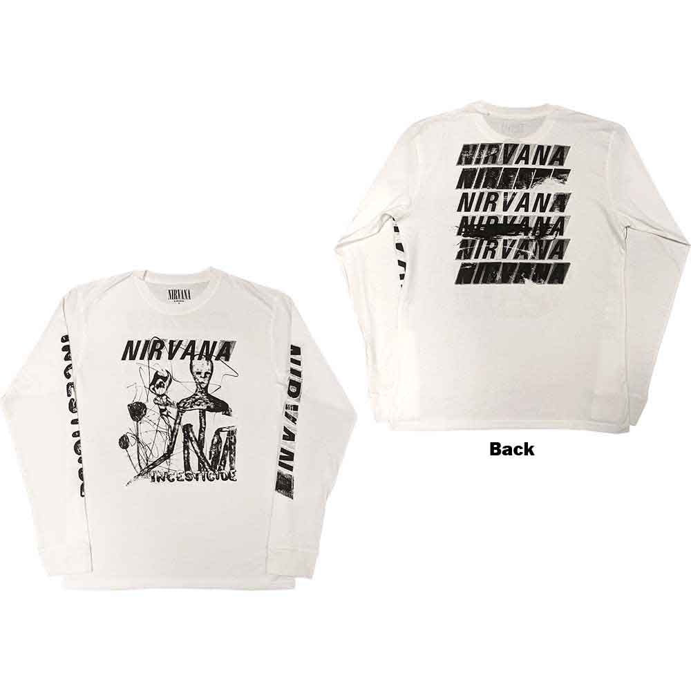 Image of Front Cover of 4615206C: Accessories - NIRVANA, Incesticide Long Sleeve T-Shirt S (,  )   NEW/NEW