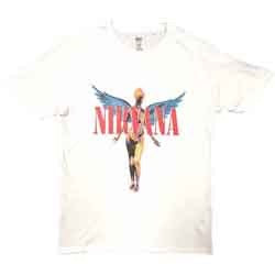 Image of Front Cover of 4615312C: Accessories - NIRVANA, In Utero T-Shirt (White) S (, Europe )   NEW/NEW