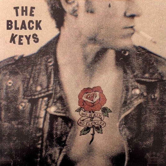 Image of Front Cover of 4625192E: LP - THE BLACK KEYS, No Rain, No Flowers (Warner Records; 093624832904, US 2025, Inner, Poster) Still In Stickered Shrinkwrap  EX/EX