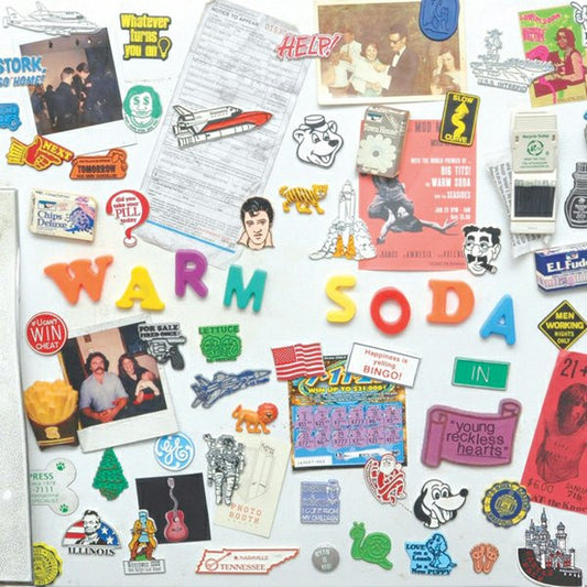 Image of Front Cover of LP - EX/EX - WARM SODA, Young Reckless Hearts (Castle Face; CF-036, US 2014, Inner, Limited Pentacolor Vinyl), ,  - 4645200S