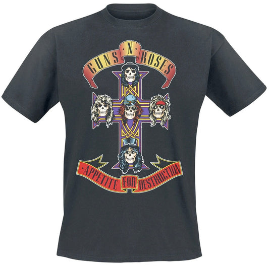 Image of Front Cover of Accessories - NEW/NEW - GUNS N' ROSES, Appetite For Destruction T-Shirt S (, UK ), ,  - 4615510C