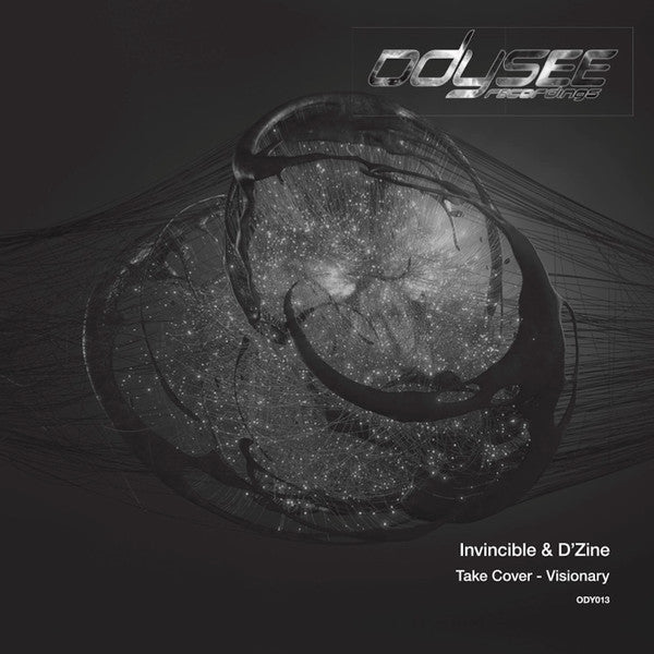 Image of Front Cover of 12" - VG/VG+ - INVINCIBLE, Take Cover E.P. (Odysee Records; ODY013, UK & Ireland 2024), , A1	Invincible, D'Zine   Take CoverA2	Invincible   TensionB	Invincible   Visionary - 4615568C