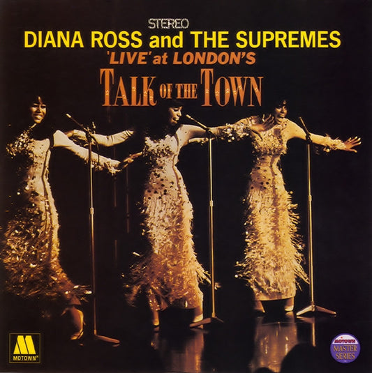 Image of Front Cover of 4635196E: CD - DIANA ROSS AND THE SUPREMES*, 'Live' At London's Talk Of The Town (Motown; 31453-0328-2, US 1994, Jewel Case, Booklet)   VG+/VG+