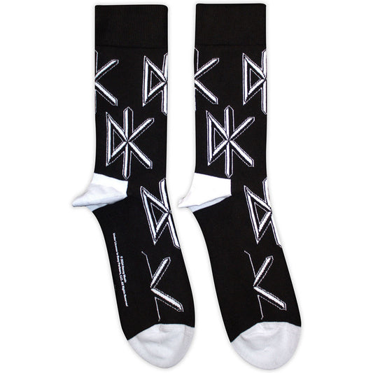 Image of Front Cover of Accessories - NEW/NEW - DEAD KENNEDYS, Logo Socks (UK Size 7-11) (,  ), ,  - 4615590C