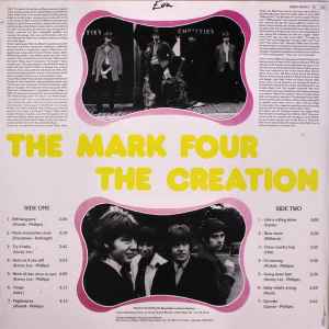 Image of Back Cover of LP - VG/VG - THE MARK FOUR / THE CREATION, The Mark Four / The Creation (Eva; 12005, France 1983, Glossy Sleeve, Insert, Unofficial Release), ,  - 4016432C
