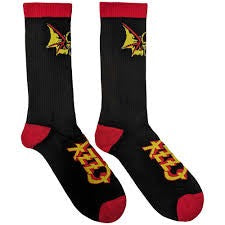 Image of Front Cover of Accessories - NEW/NEW - OZZY OSBOURNE, Logo Socks (, Hell ), ,  - 4615603C