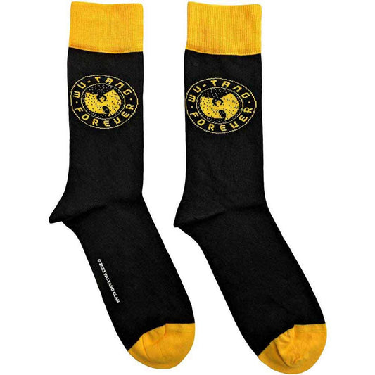 Image of Front Cover of 4615629C: Accessories - WU-TANG CLAN, Forever Socks (Black) (UK Size 7 - 11) (,  )   NEW/NEW