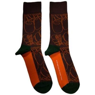Image of Front Cover of Accessories - NEW/NEW - THE BEATLES, Rubber Soul Brown Socks (,  ), ,  - 2656026S