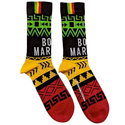 Image of Front Cover of 4615637C: Accessories - BOB MARLEY, Press Play Socks (, UK )   NEW/NEW