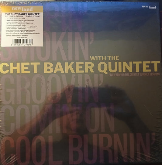 Image of Front Cover of 4645156S: 12" - THE CHET BAKER QUINTET, Five From '65: The Quintet Summer Sessions (New Land; NEWLANDX006, USA, Canada & Europe 2025 Reissue) SEALED  EX/EX