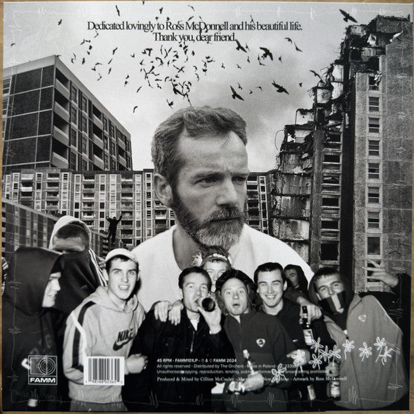 Image of Back Cover of 4645215S: LP - BRICKNASTY, Ina Crueler (FAMM; FAMM101LP, Poland 2024, 45RPM ) Seal opened instore, still in stickered shrinkwrap.  EX/EX