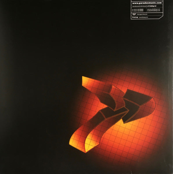 Image of Back Cover of 4615752C: 12" - GREMLINZ & AHMAD, Nibiru (Babylonian Astronomy) / The Orchid (Paradox Music; PM028, UK 2013, Die Cut Company Sleeve, Smoke Translucent Vinyl) Sleeve lightly scuffed and worn  VG/VG+