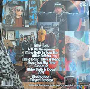 Image of Back Cover of 4645291S: LP - GOLDIE LOOKIN CHAIN, Mike Balls Boutique (1983 Records; 1983LP014, Europe 2024)   EX/EX
