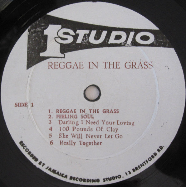 Image of Label Cover of 4645276S: LP - VARIOUS, Reggae In The Grass (Studio One; SOL 9007, Jamaica 1969, Picture Sleeve) excellent copy all round - one or two faint scuffs - minor  VG/VG