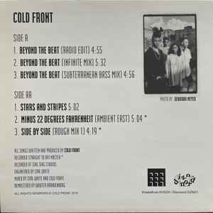 Image of Back Cover of 4745026S: 12" - COLD FRONT, Beyond The Beat (Knekelhuis; KH024, Netherlands 2019, Picture Sleeve)   /VG+