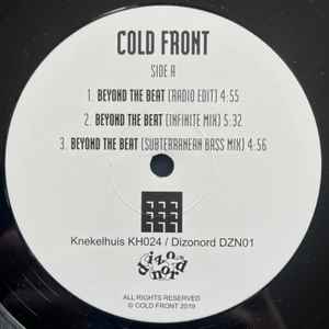 Image of Label Cover of 4745026S: 12" - COLD FRONT, Beyond The Beat (Knekelhuis; KH024, Netherlands 2019, Picture Sleeve)   /VG+