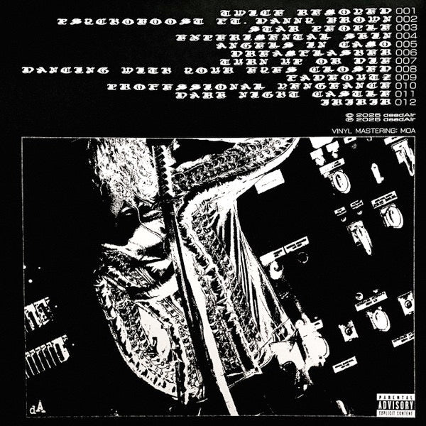 Image of Back Cover of 2xLP - NEW/NEW - JANE REMOVER, Revengeseekerz (deadAir; DAO14JR, Europe 2025 Reissue, Gatefold, Orange Vinyl), ,  - 0416023C