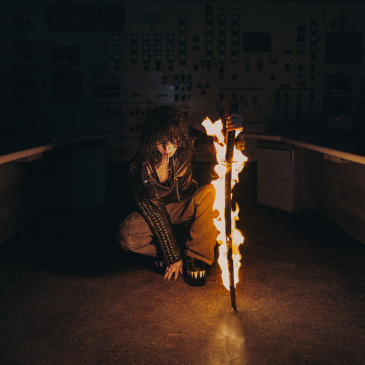 Image of Front Cover of 947502C: LP - JANE REMOVER, Revengeseekerz (deadAir; DAO14JR, Europe 2025 Reissue, Orange Vinyl)   NEW/NEW