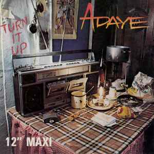 Image of Front Cover of 4745058S: 12" - ADAYE, Turn It Up (Afrosynth Records; AFS038, South Africa 2020, Picture Sleeve) still in shrink - opened  VG+/VG+