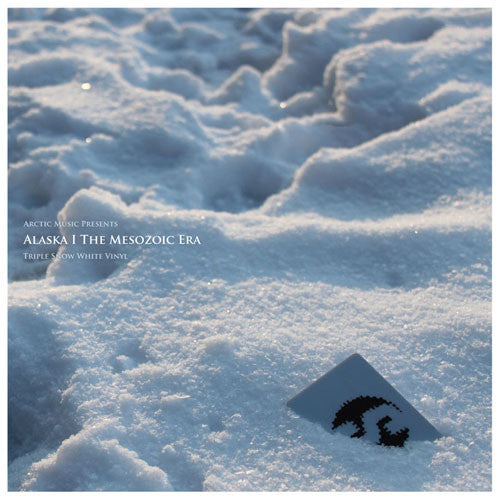 Image of Front Cover of 4745071S: 3x12" - ALASKA, The Mesozoic Era (Arctic Music; AMLP01, UK 2010, White Vinyl, feat Kirsty Hawkshaw (Opus III)) Edge and Ring Wear, creases, sticker residue  VG/VG+